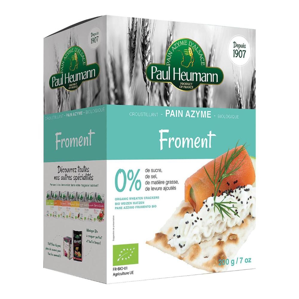 PANE AZZIMO BIO BIANCO 200 G
