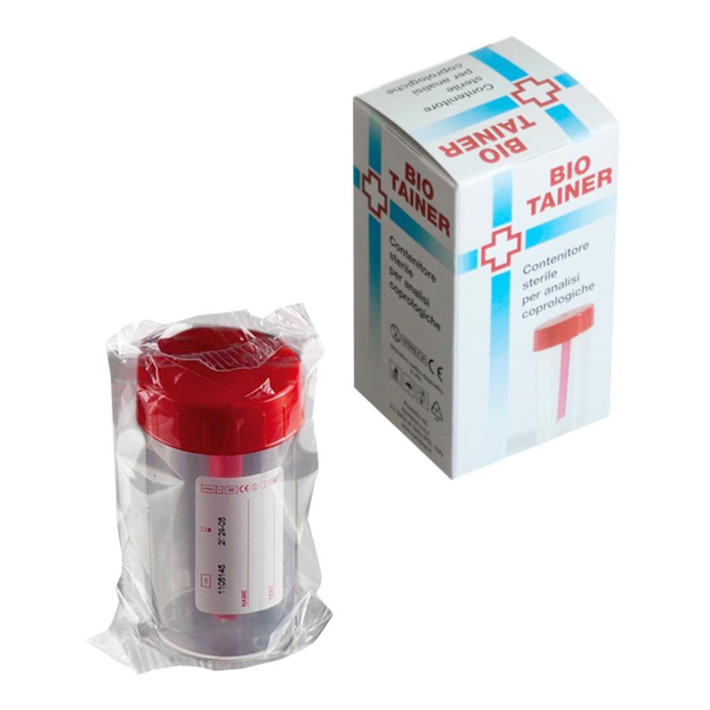 CONTENITORE PER FECI STERILE BIO TAINER 1 PEZZO