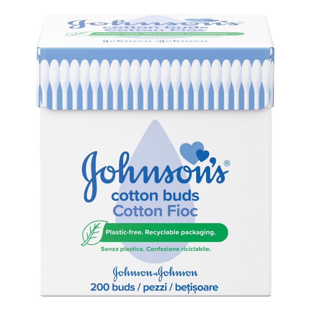 JOHNSONS BABY COTTON FIOC 200 PEZZI