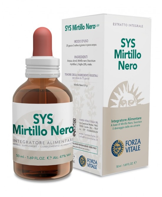 SYS MIRTILLO NERO GOCCE 50 ML