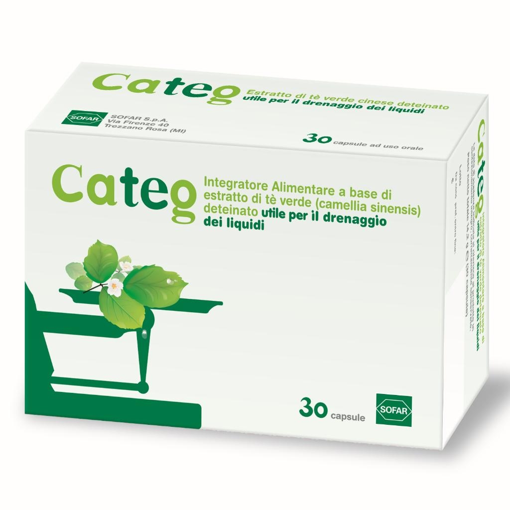 CATEG ESTRATTO THE VERDE 30 CAPSULE