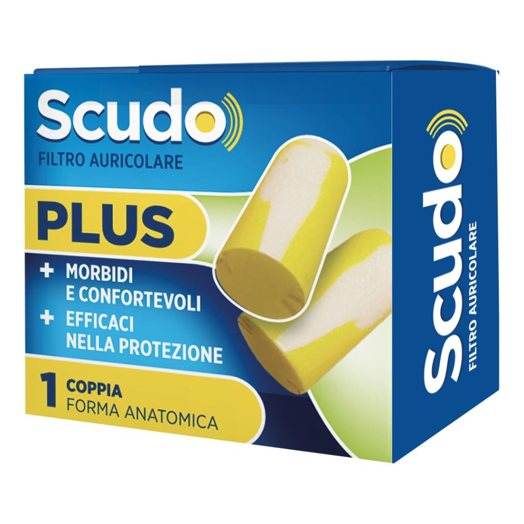 SCUDO FILTRO AURICOLARE PLUS SNR 37 DB 5-11MM 1 PAIO