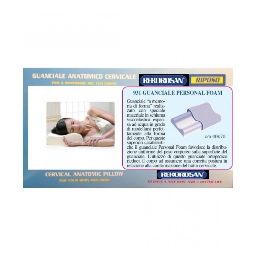 REKORDSAN GUANCIALE PERSONAL FOAM