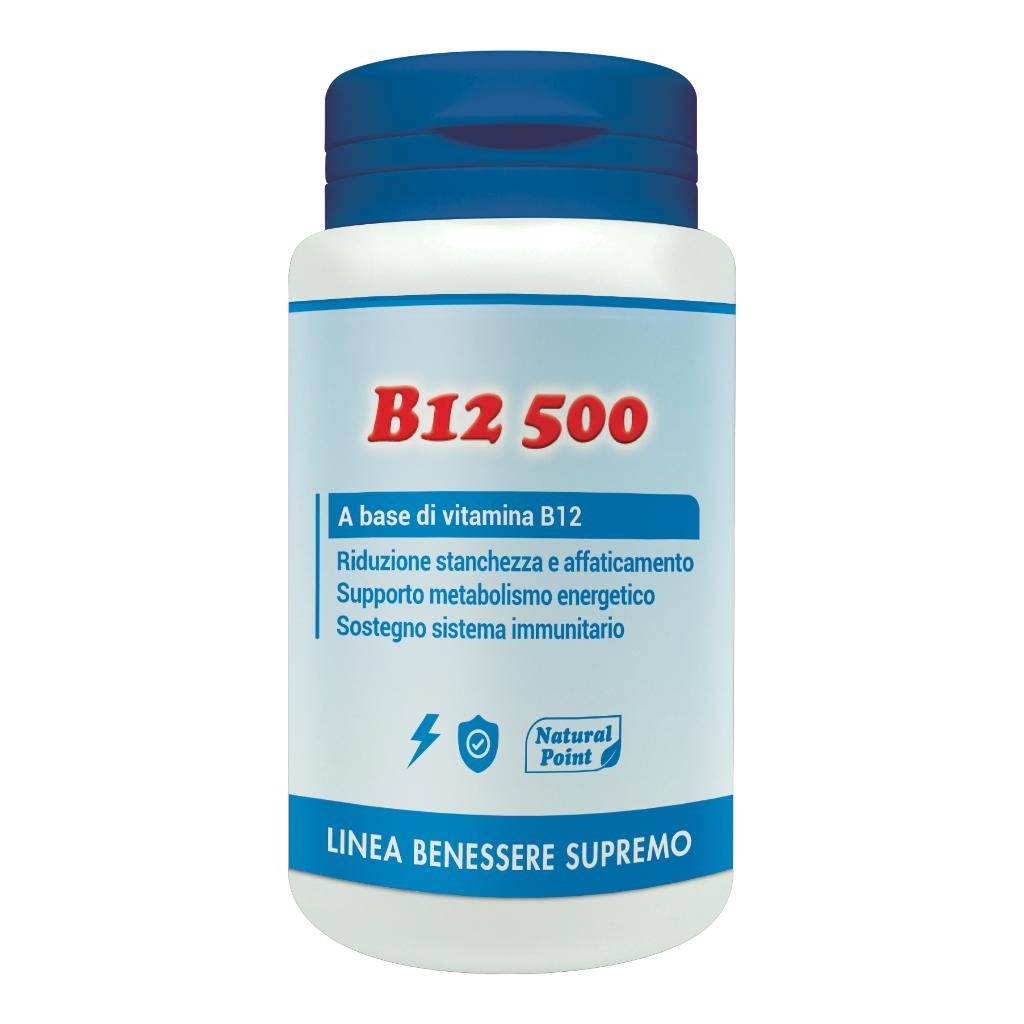 B12 500 CIANOCOBALAMINA 100 CAPSULE VEGETALI