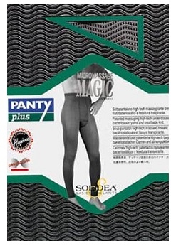 PANTY PLUS SOTTOPANTALONE NERO L