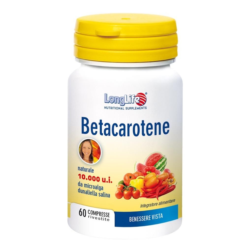 LONGLIFE BETACAROTENE 60 COMPRESSE