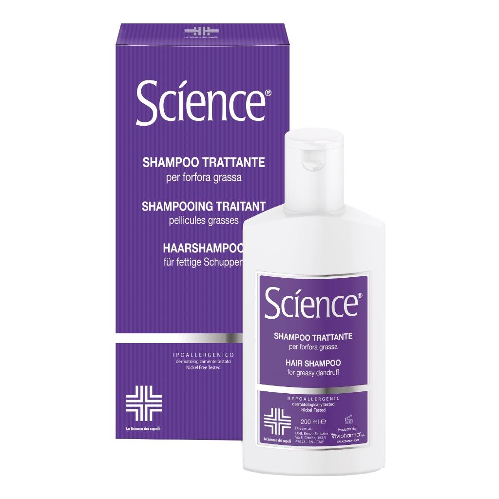 SCIENCE SHAMPOO FORFORA GRASSA 200 ML