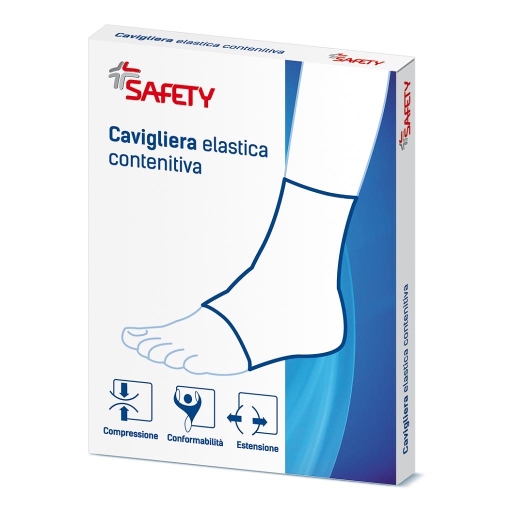 CAVIGLIERA ORTOPEDICA FLEXA COLORE OCRA MISURA GRANDE 1 PEZZO