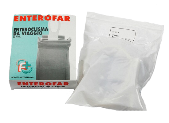 ENTEROCLISMA DA VIAGGIO ENTEROFAR