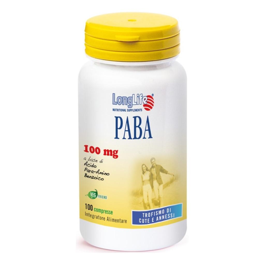 LONGLIFE PABA 100 100 COMPRESSE