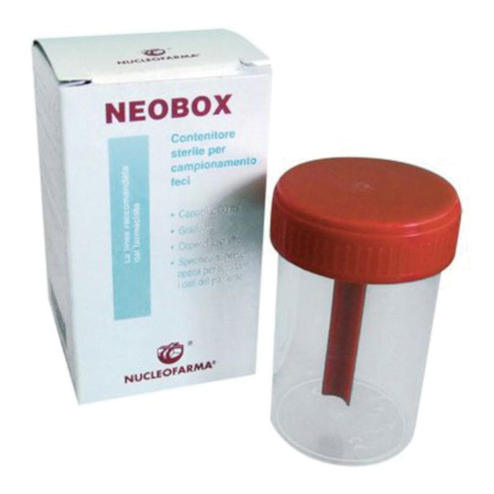 CONTENITORE PER FECI NEOBOX CAPIENZA 60ML