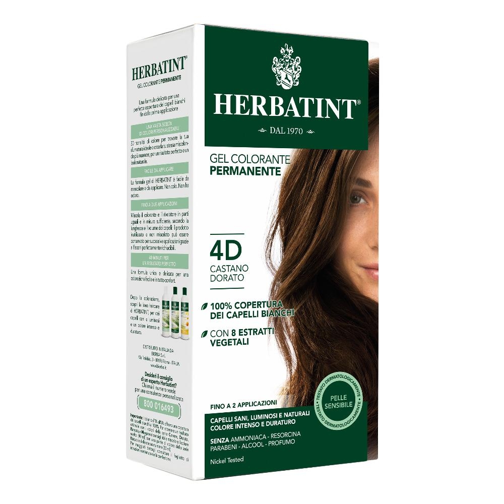 HERBATINT 4D CASTANO DORATO 150 ML