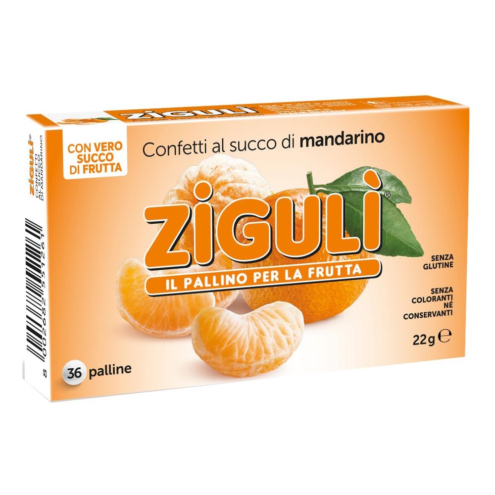 ZIGULI MANDARINO 36 PALLINE 22 G