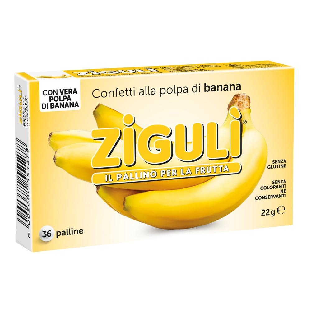 ZIGULI BANANA 36 PALLINE 22 G