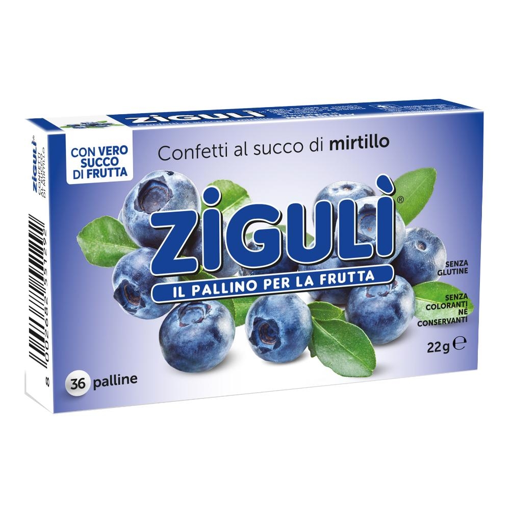 ZIGULI MIRTILLO 36 PALLINE 22 G