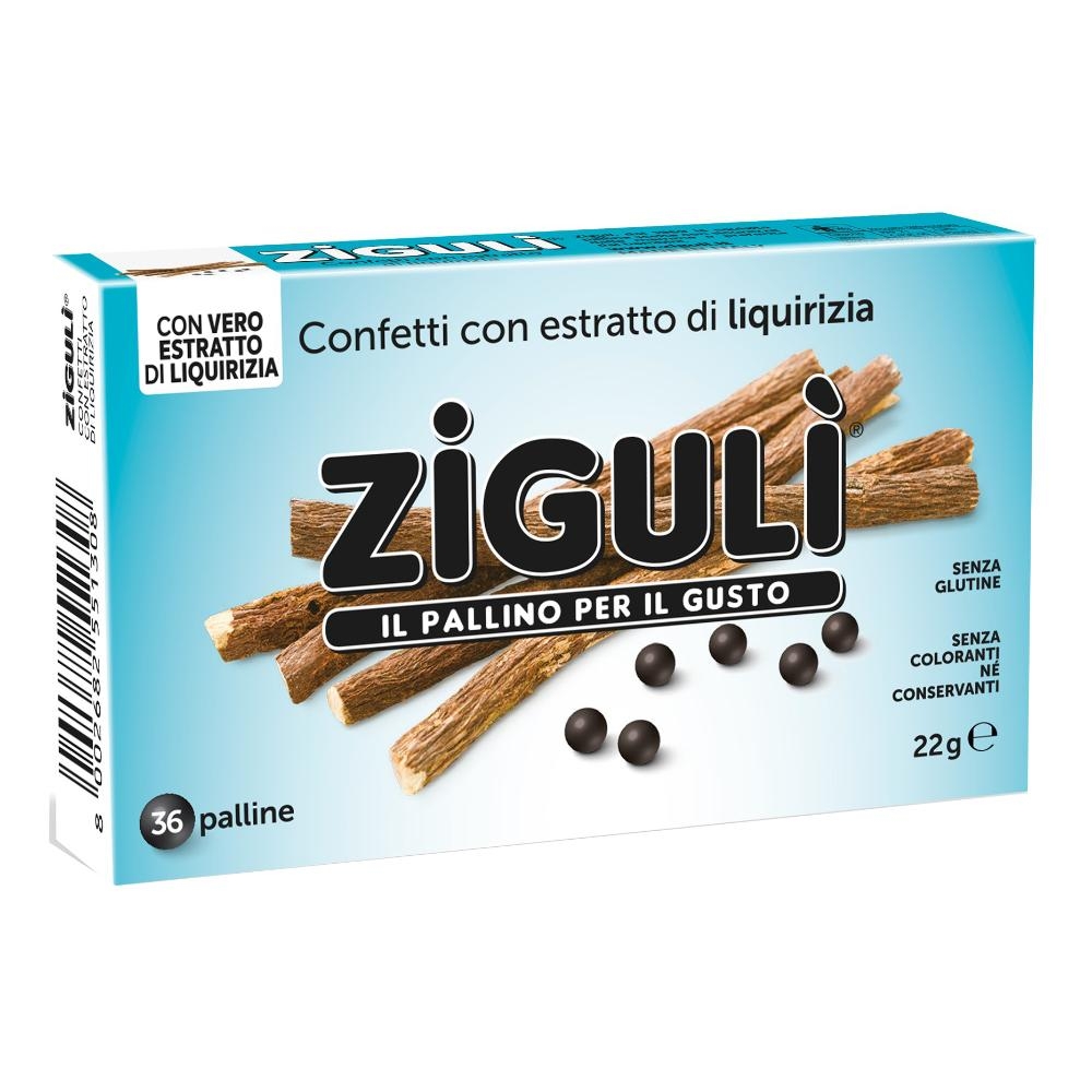 ZIGULI LIQUIRIZIA 36 PALLINE 22 G