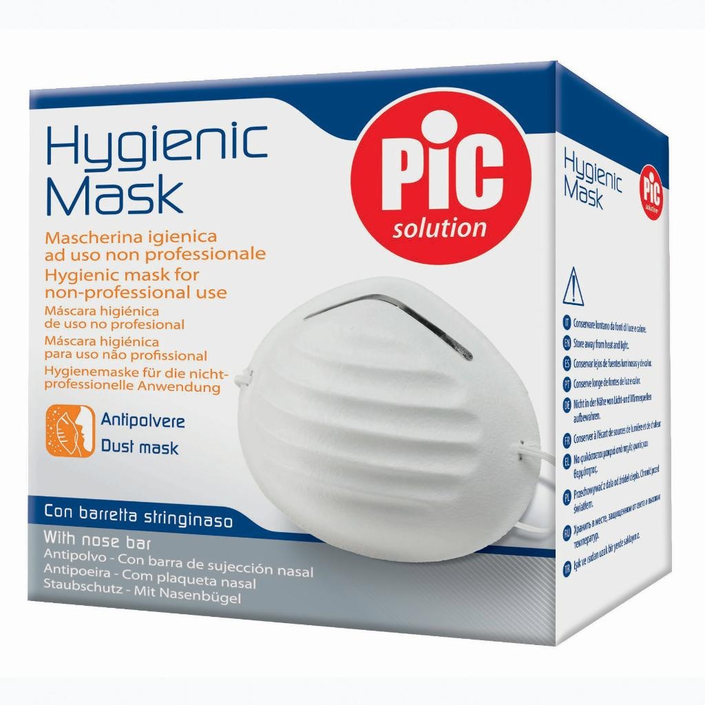 PIC MASCHERA ANTISMOG 3 PEZZI