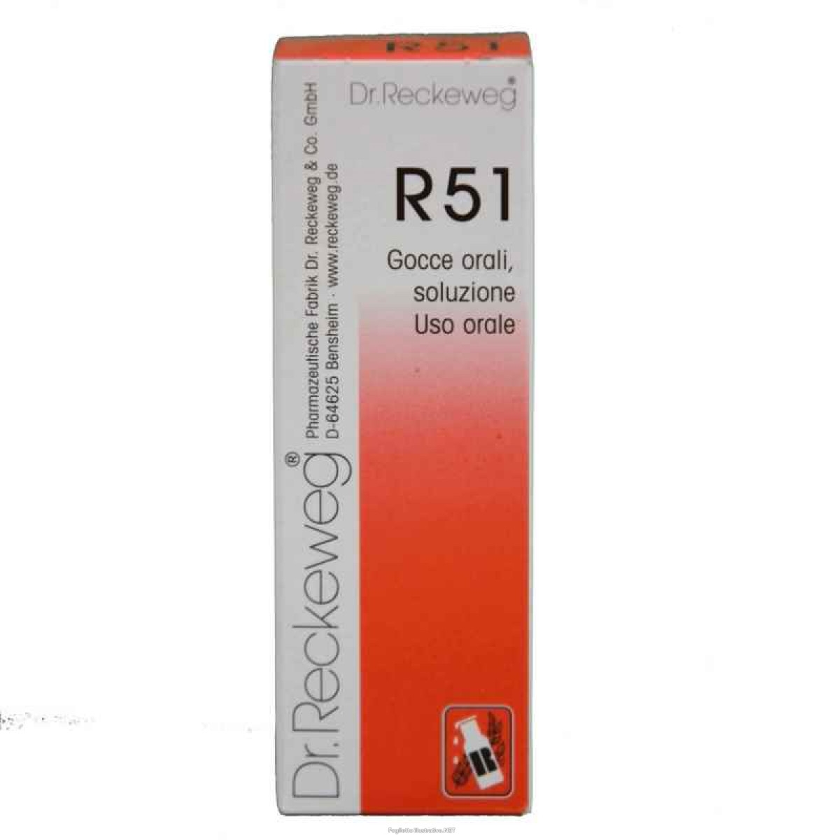 RECKEWEG R51 GOCCE 22 ML