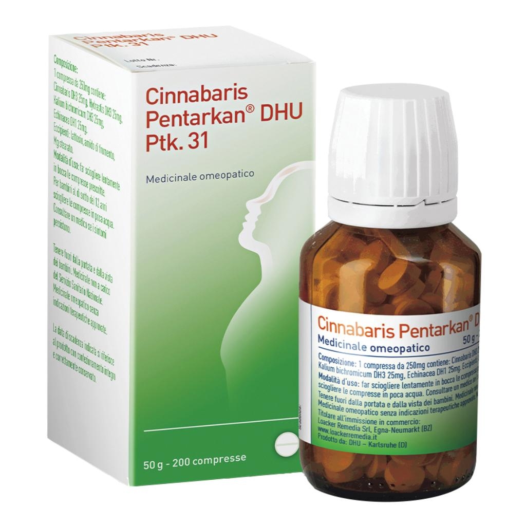 CINNABARIS 31 PTK 200 COMPRESSE 50 G