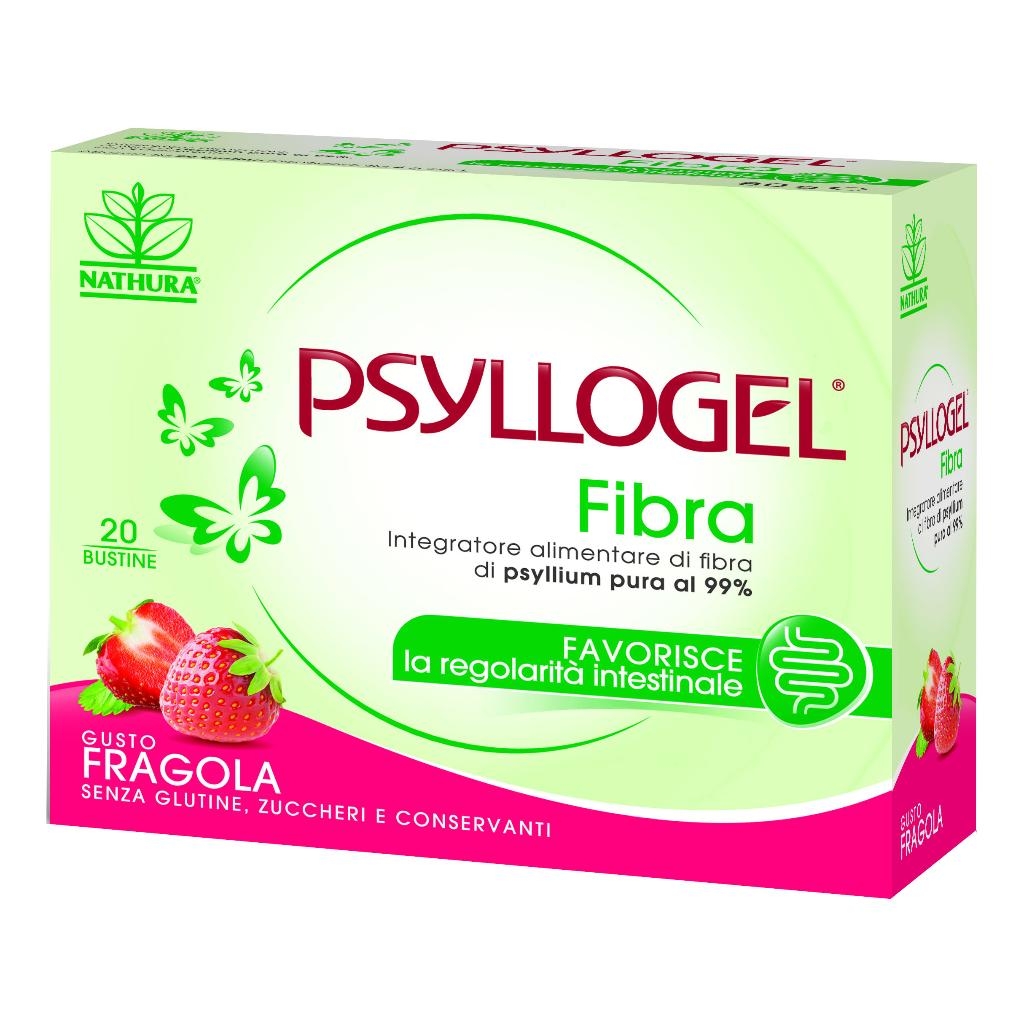 PSYLLOGEL FIBRA FRAGOLA 20 BUSTINE