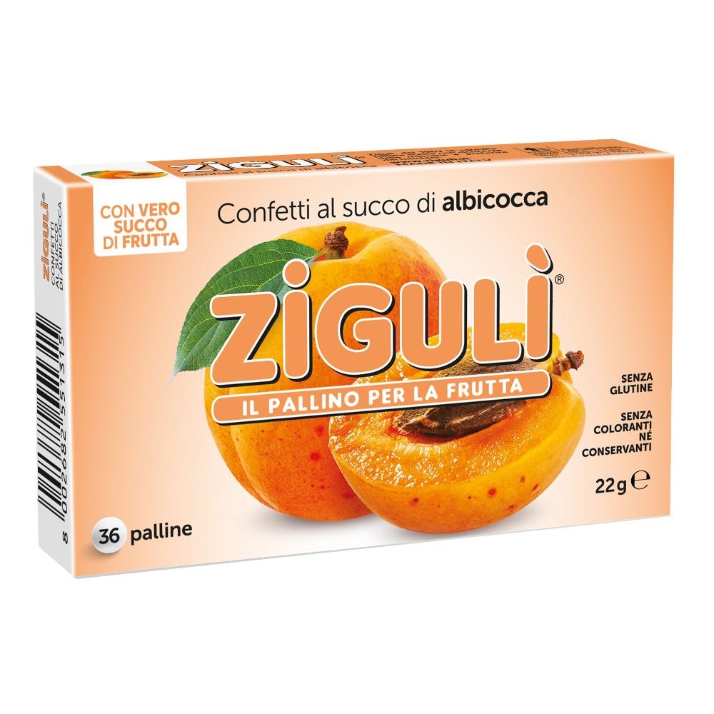 ZIGULI ALBICOCCA 36 PALLINE 22 G