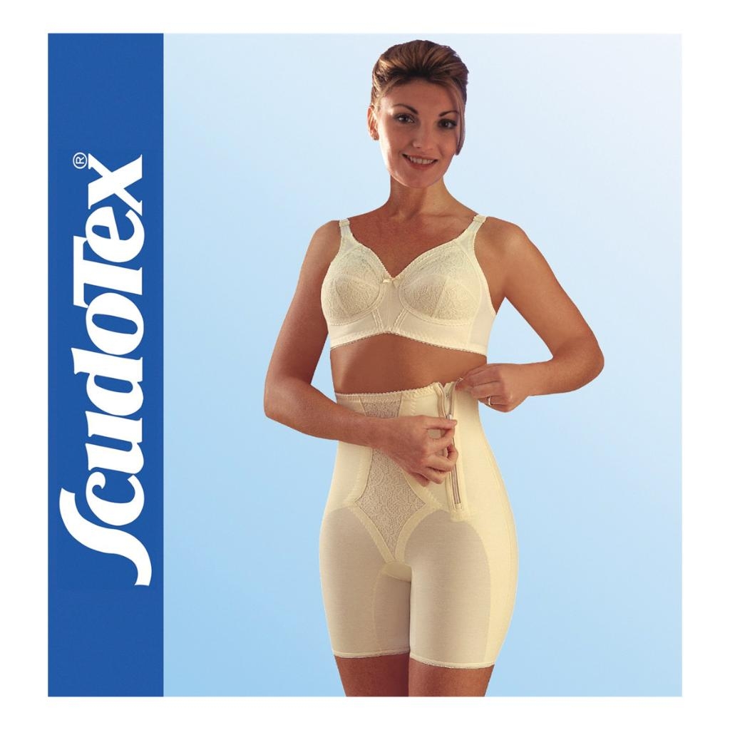SCUDOTEX GUAINA MIRAGE BERMUDA CERNIERA CHAMPAGNE 5