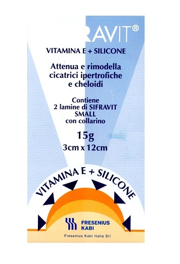 SIFRAVIT PLACCA SILICONE 3X12 CM SMALL 1 PEZZO