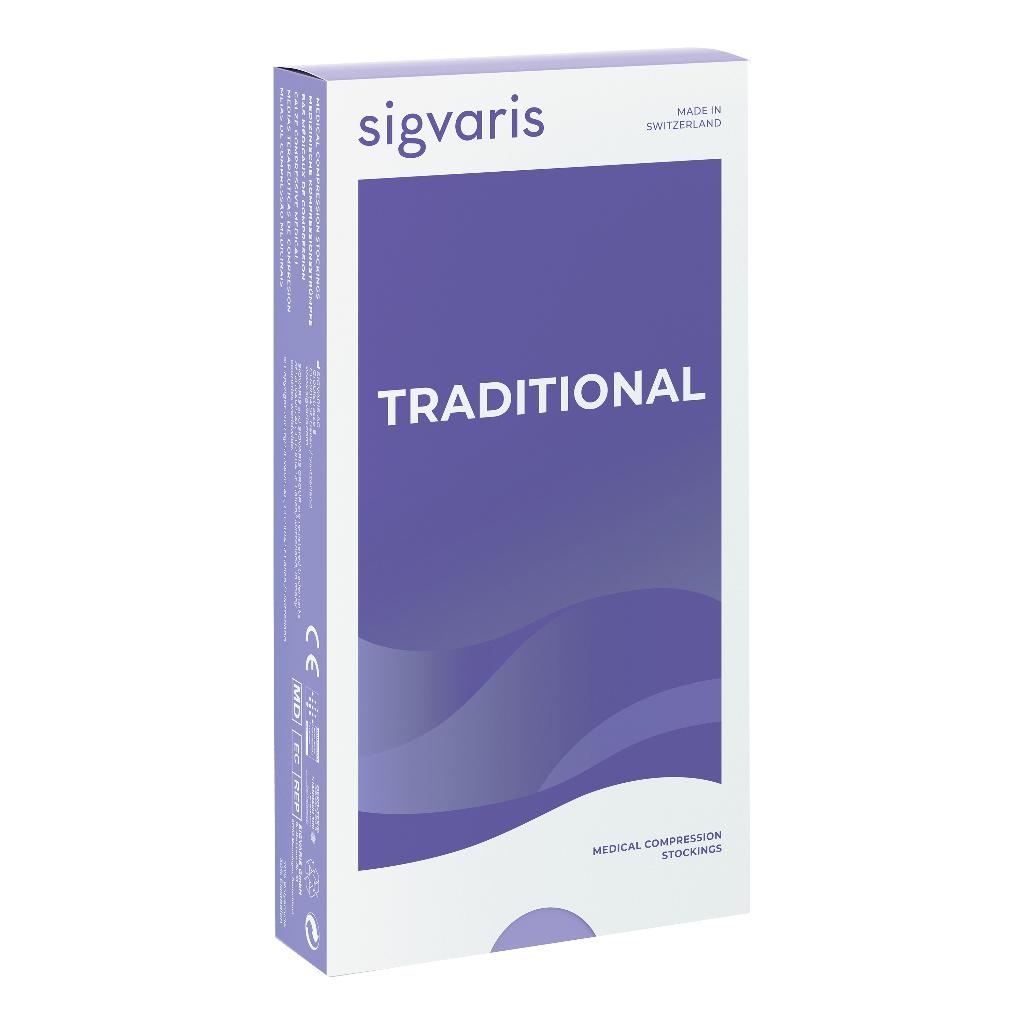 SIGVARIS 503 CCL2 COLLANT TRADITIONAL LUNGO PUNTA APERTA BEIGE L PLUS