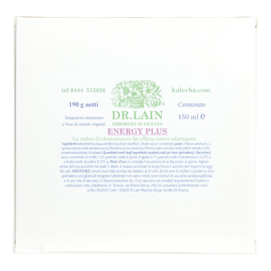 ENERGY PLUS 10 FIALE 15 ML