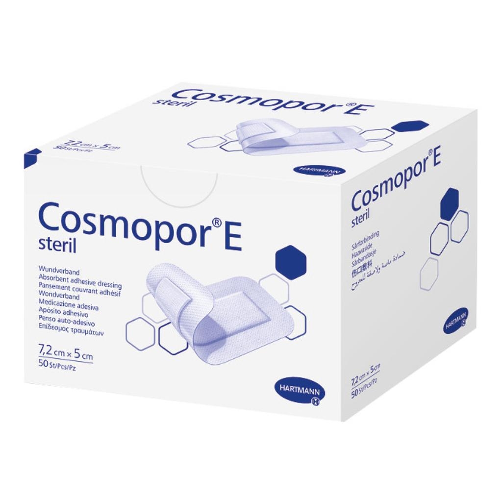 COSMOPOR E CEROTTO ADESIVO PER MEDICAZIONI IN TESSUTO NON TESSUTO 7,2X5CM 10 PEZZI