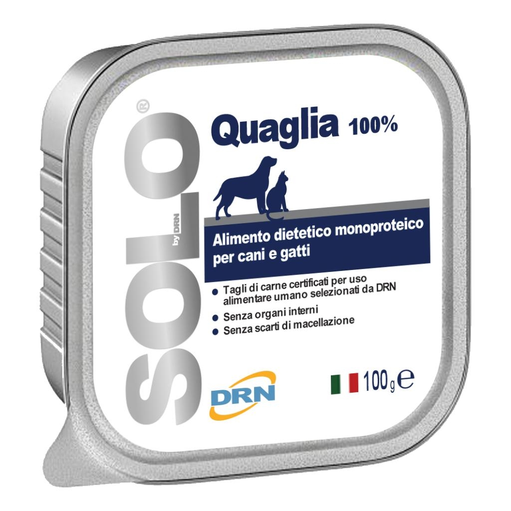 SOLO QUAGLIA CANI/GATTI 100 G