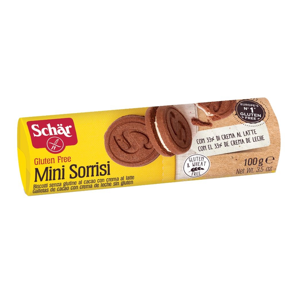 SCHAR MINI SORRISI CON CREMA AL LATTE 100 G