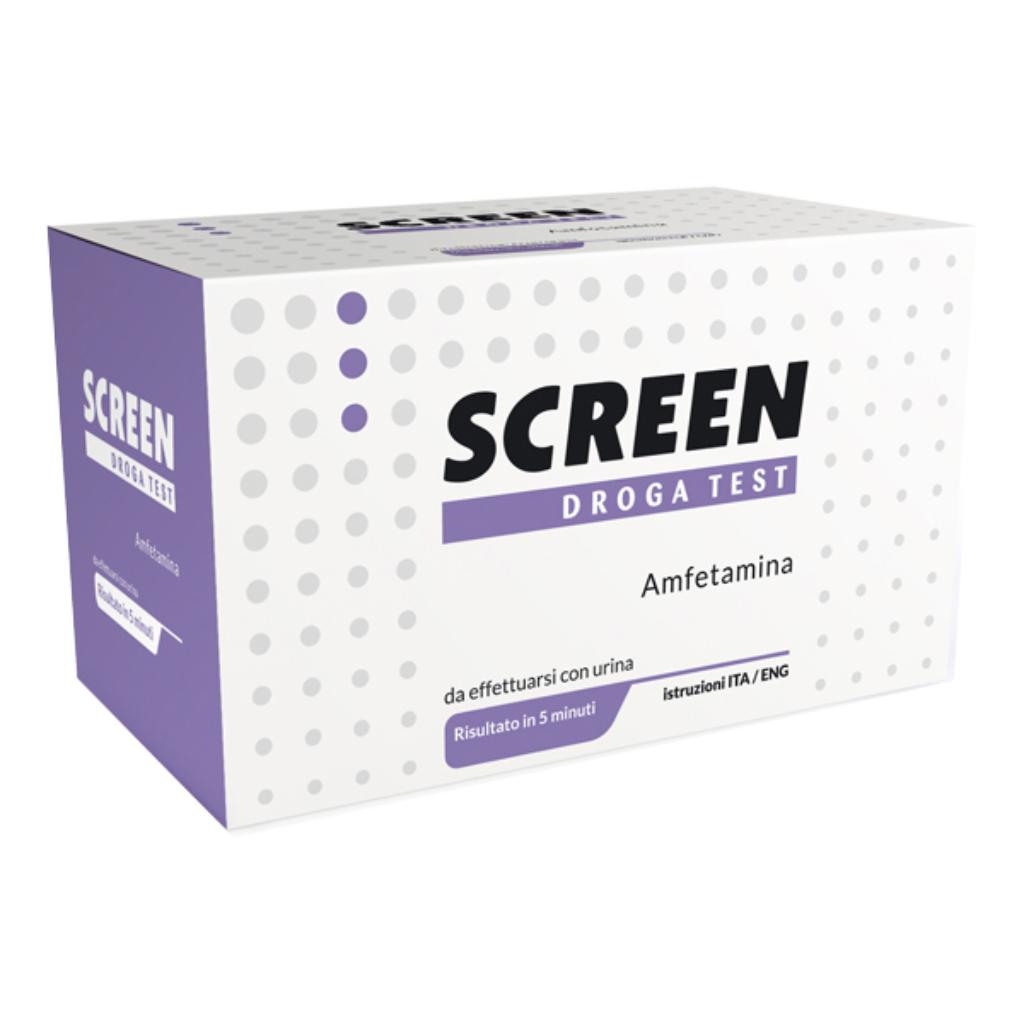 SCREEN DROGA TEST ANFETAMINA TEST ANTIDROGA CON CONTENITORE URINA