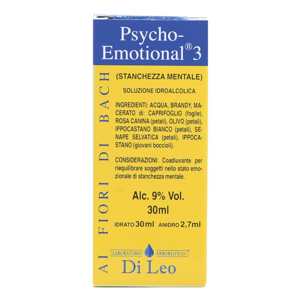 PSYCHO EMOTIONAL 3 STANCHEZZA MENTALE 30 ML