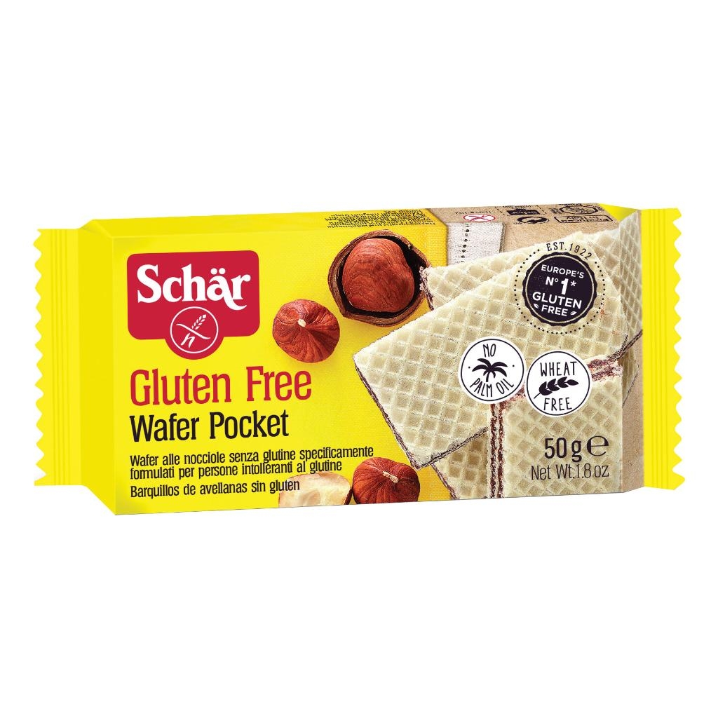 SCHAR WAFER POCKET ALLA NOCCIOLA 50 G