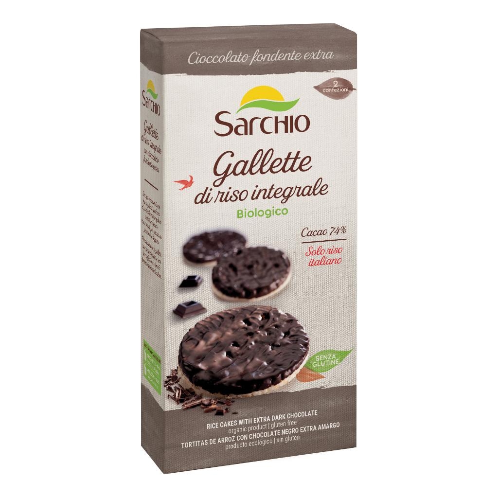 GALLETTE RISO CIOCCOLATO FONDENTE 100 G