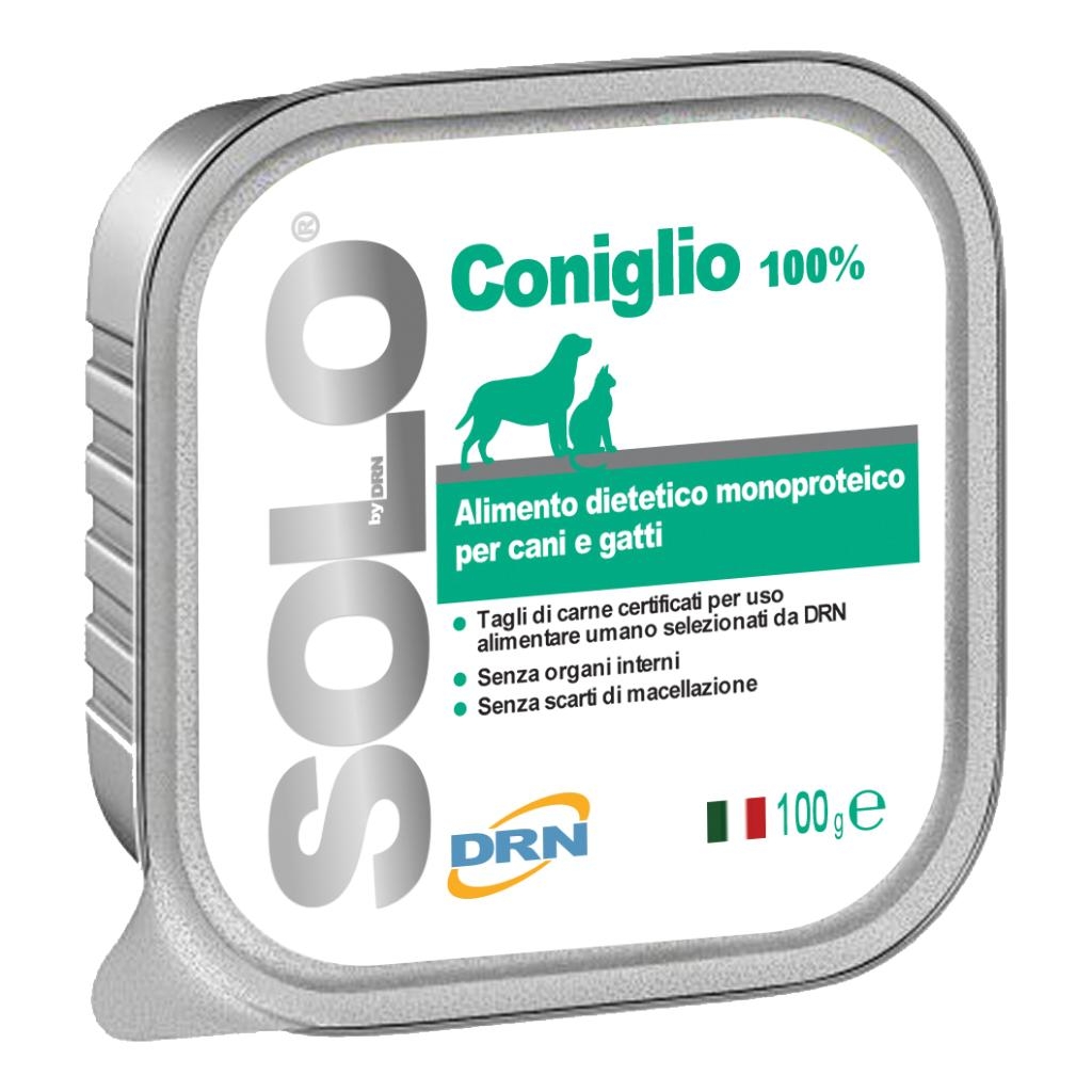 SOLO CONIGLIO CANI/GATTI 100 G