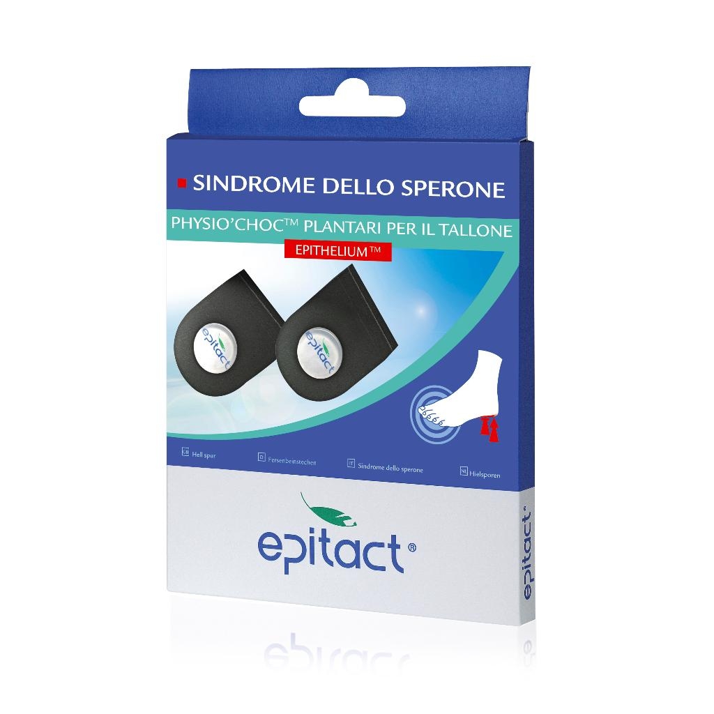 PLANTARE PER TALLONE DA UOMO EPITACT CON EPITHELIUM E PHYSIO CHOC CONFEZIONATO IN ASTUCCIO DA 1PAIO