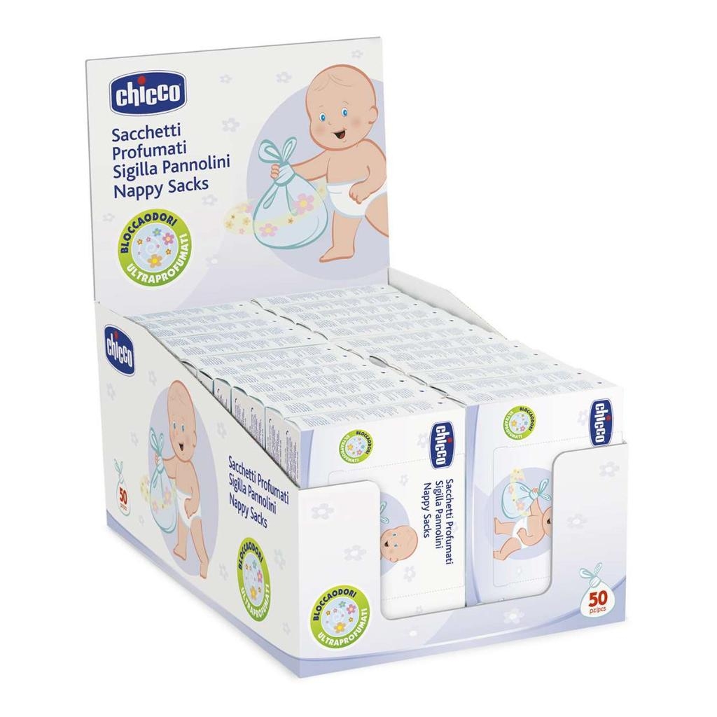 CHICCO SACCHETTI PROFUMATI PANNOLINI