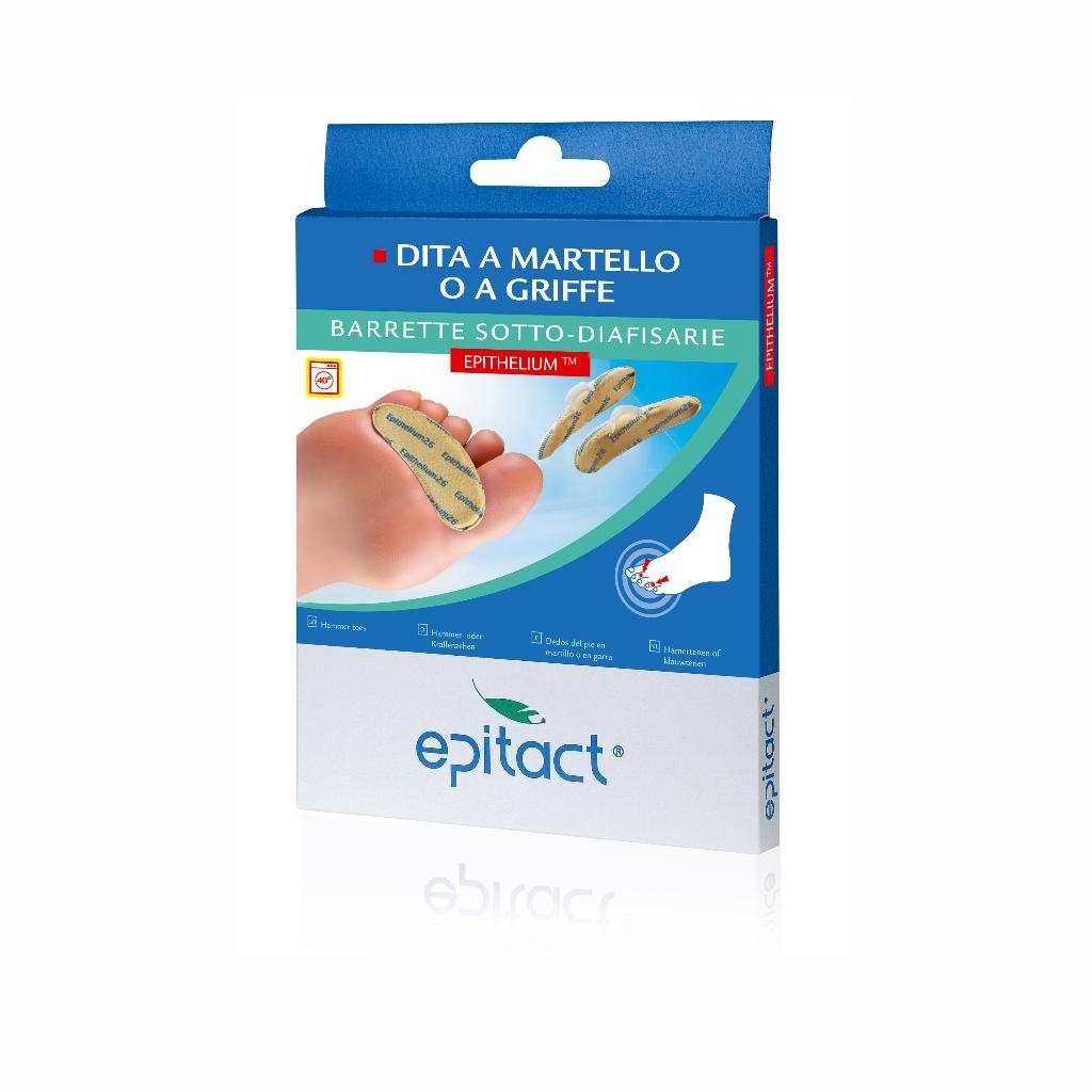 BARRETTA PROTETTIVA IN SILICONE AD USO PODOLOGICO SOTTODIAFISARIA MISURA DA UOMO 1 PAIO ARTICOLO 0462IT EPITACT