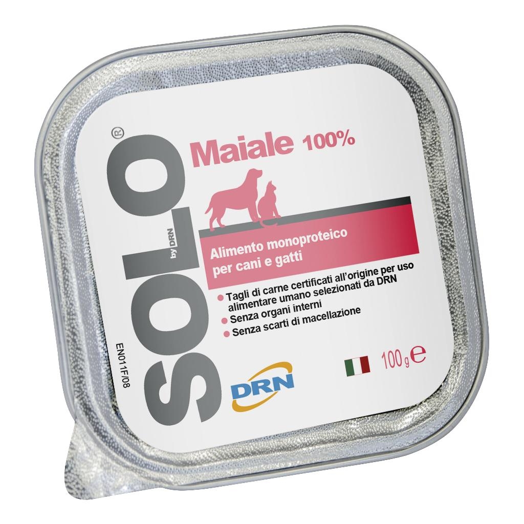 SOLO MAIALE ALIM CANI/GATTI 100
