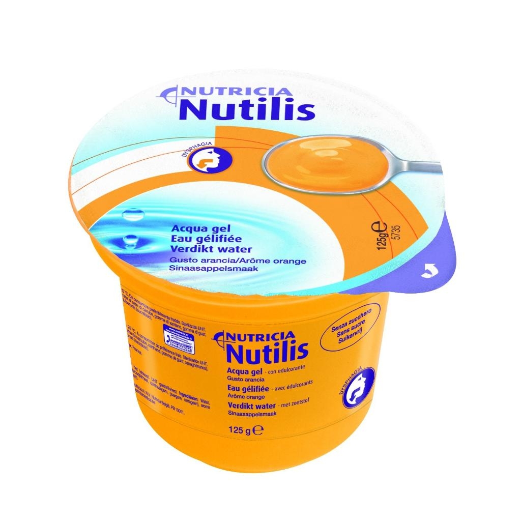 NUTILIS AQUA GEL ARANCIA 125 G 12 PEZZI