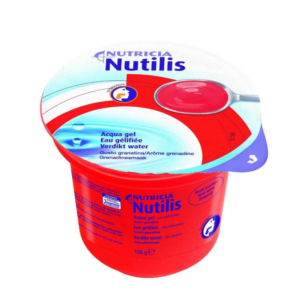 NUTILIS AQUA GEL GRANATINA 125 G 12 PEZZI