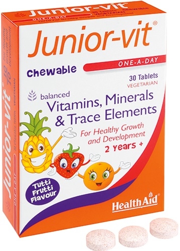 JUNIORVIT BLISTER 30 TAVOLETTE MASTICABILI