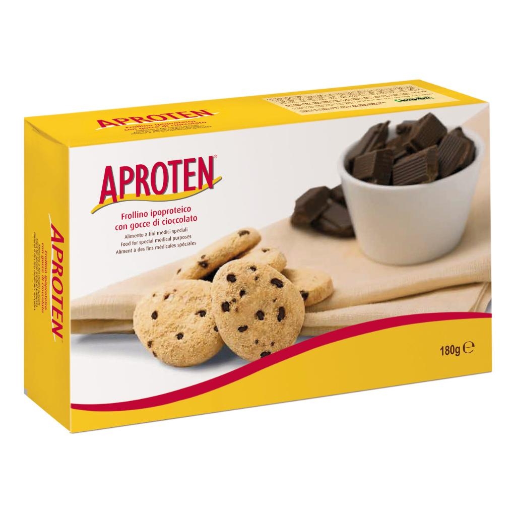 APROTEN BISCOTTI FROLLINI CON GOCCE DI CIOCCOLATO 180 G
