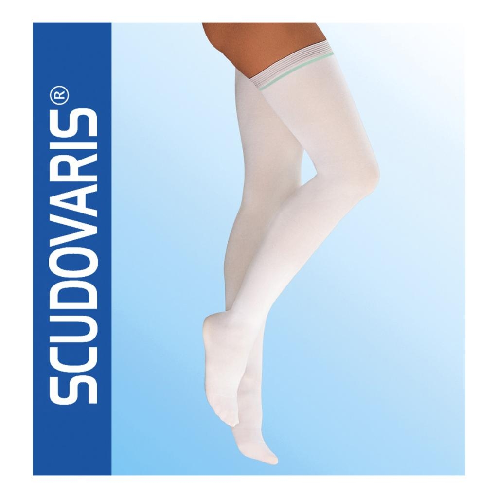 CALZA AUTOREGGENTE SCUDOVARIS ANTITROMBO MEDIA 5