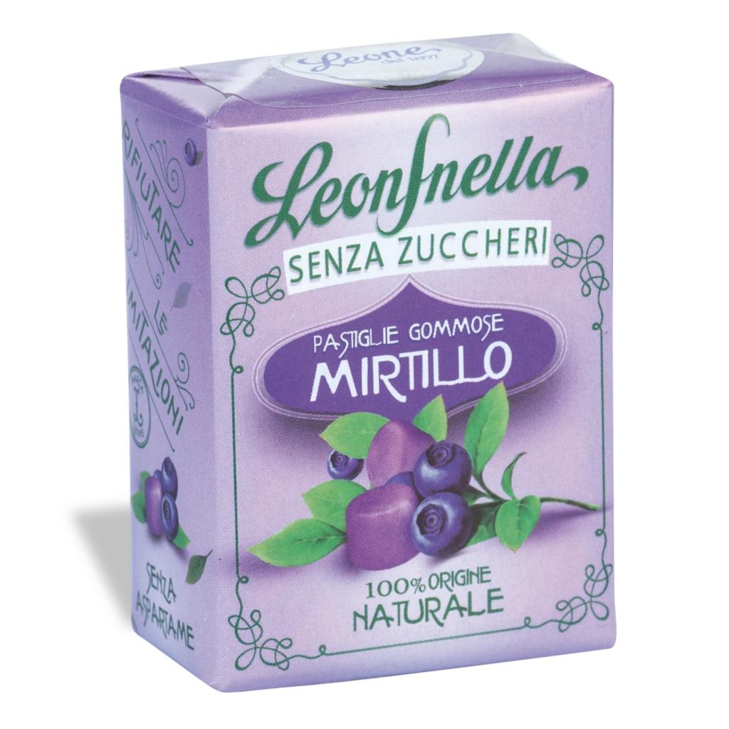 GOMMOSNELLA CARAMELLE MIRTILLO SENZA ZUCCHERO 35 G