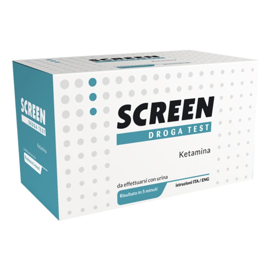 SCREEN DROGA TEST KETAMINA TEST ANTIDROGA CON CONTENITORE URINA