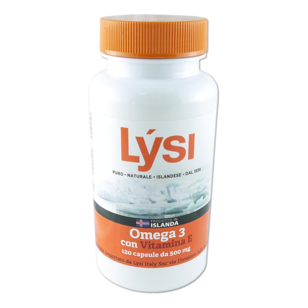 LYSI OMEGA 3 VITAMINA E 120 CAPSULE