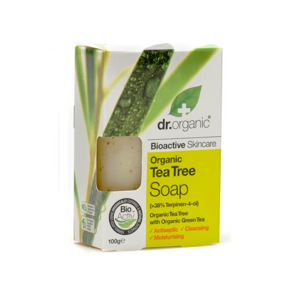 DR ORGANIC TEA TREE SOAP SAPONETTA 100 G